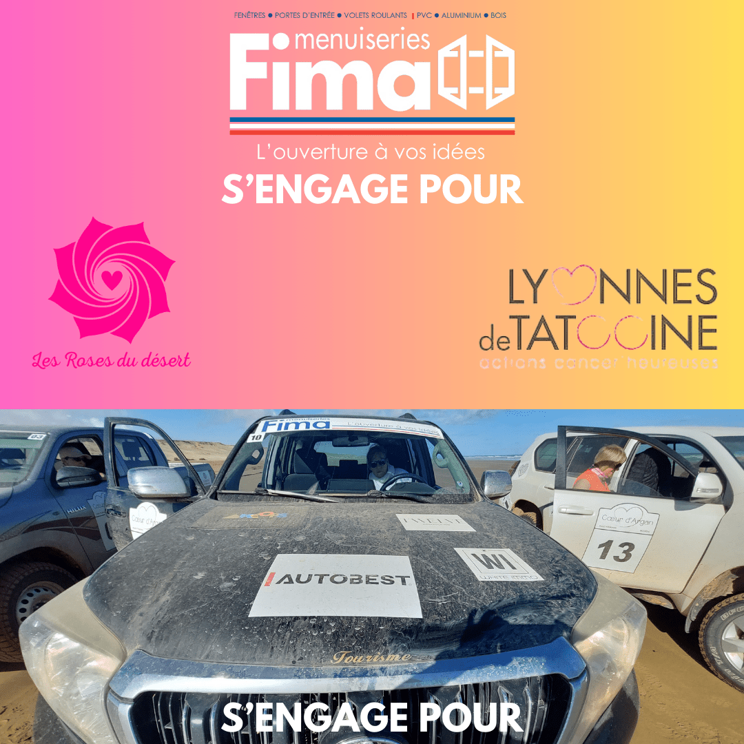 Voiture 4x4 sponsorisée rallye - Fabrication FIMA