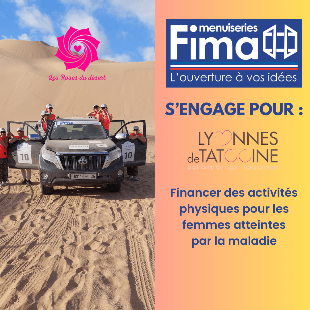 4x4 désert sponsorisé - Fabrication FIMA