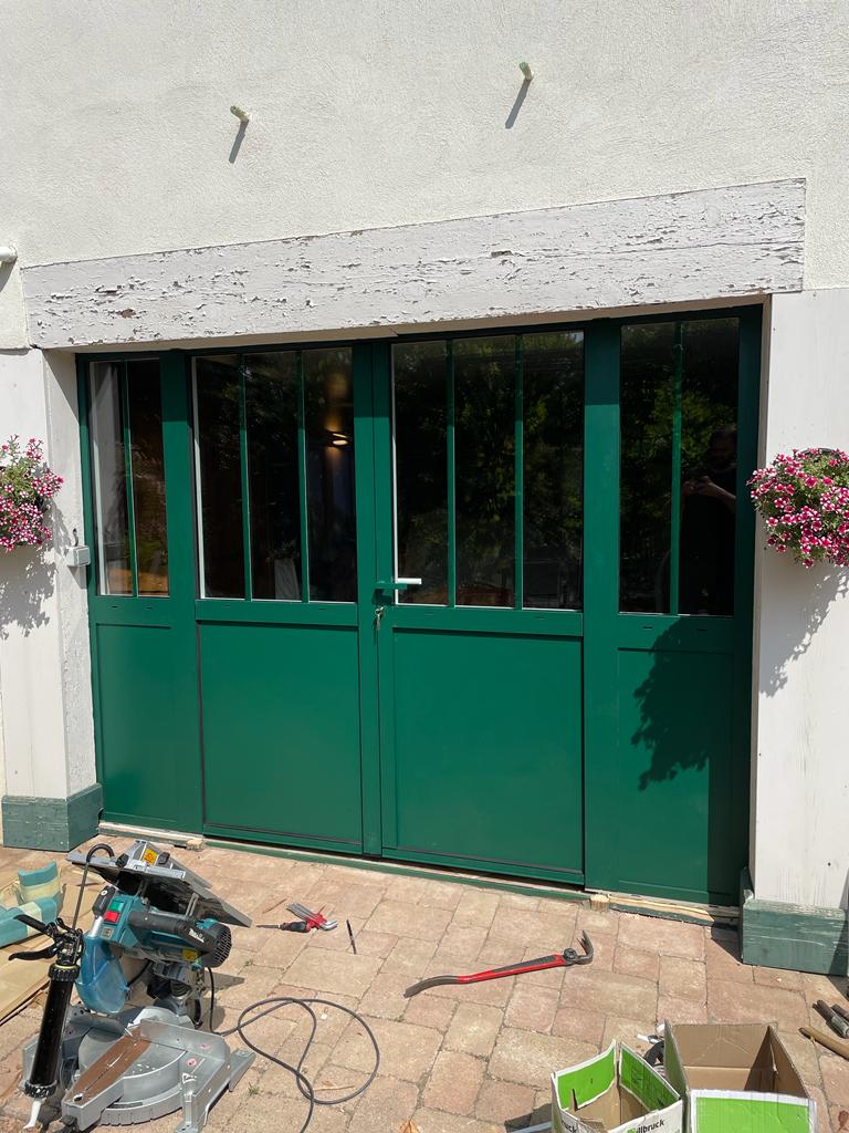 Porte lourde aluminium