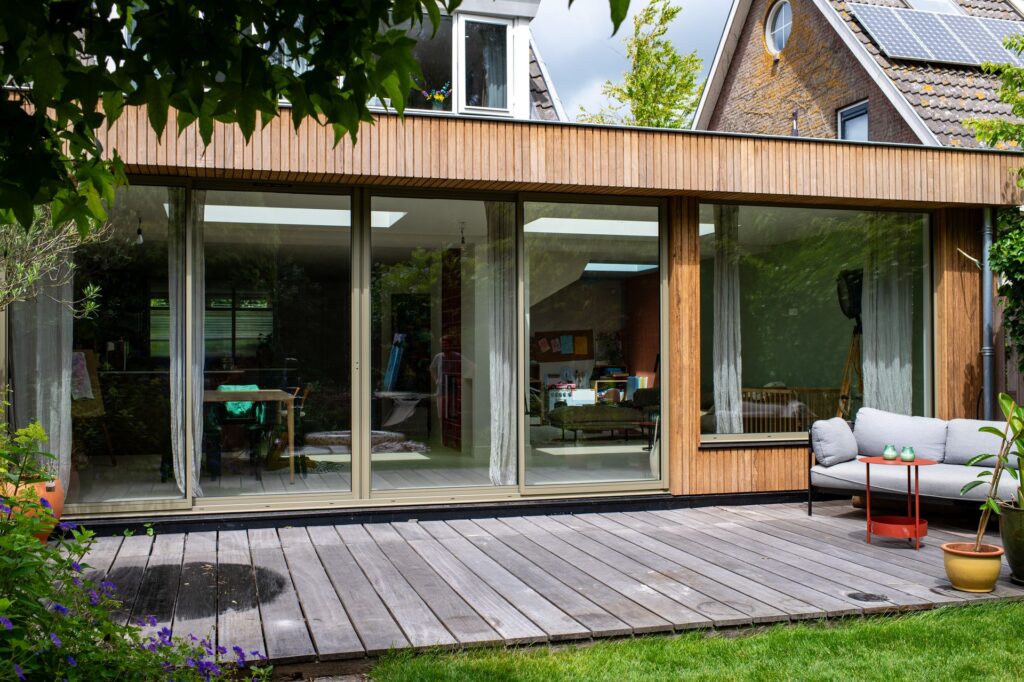 Réalisation extension maison Amsterdam Noord