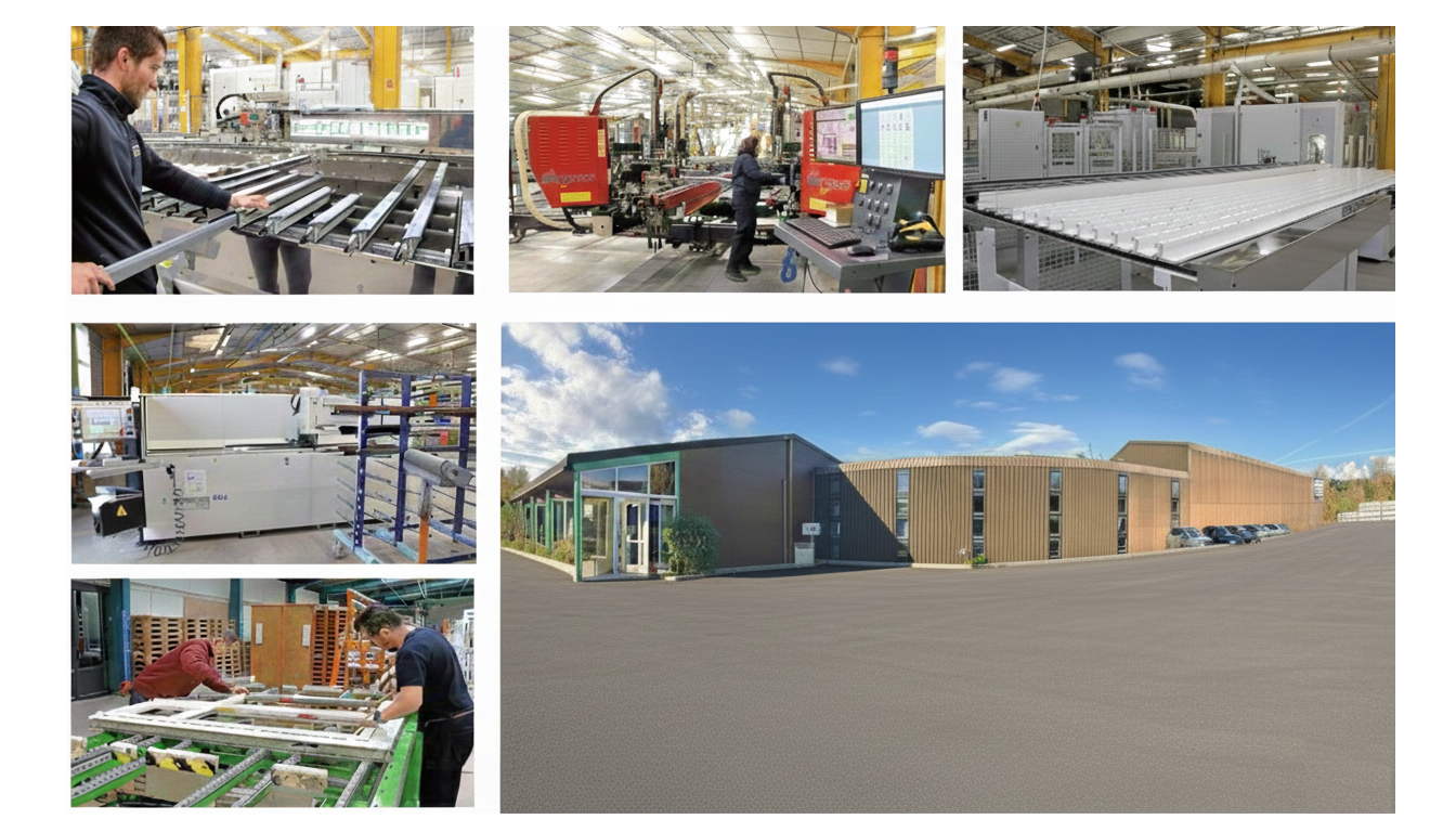 Usine FIMA à Tence - Production PVC et aluminium