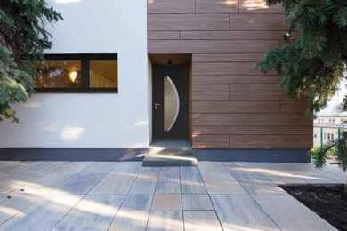 PORTE D&rsquo;ENTRÉE PVC & ALU